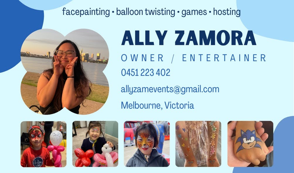 Allyzamevents team creating magical moments with children